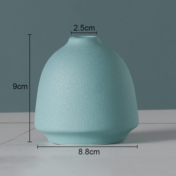 Solid Color Ceramic Vases - Image 6
