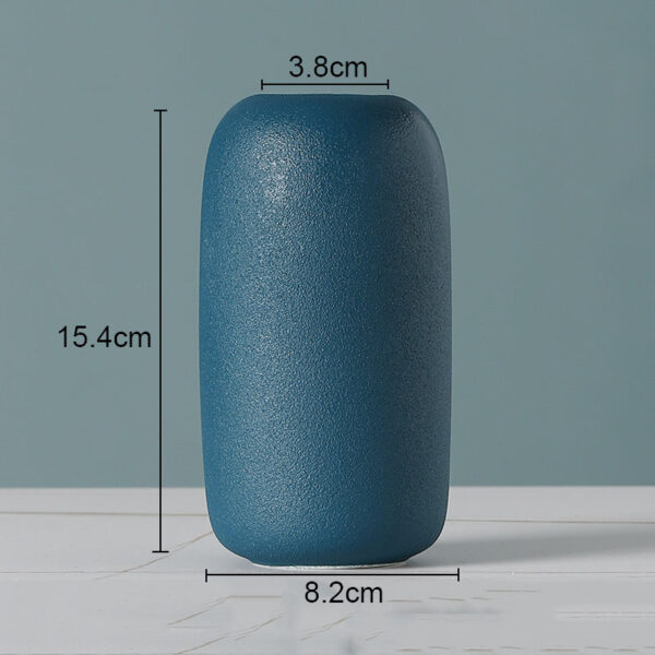 Solid Color Ceramic Vases - Image 4