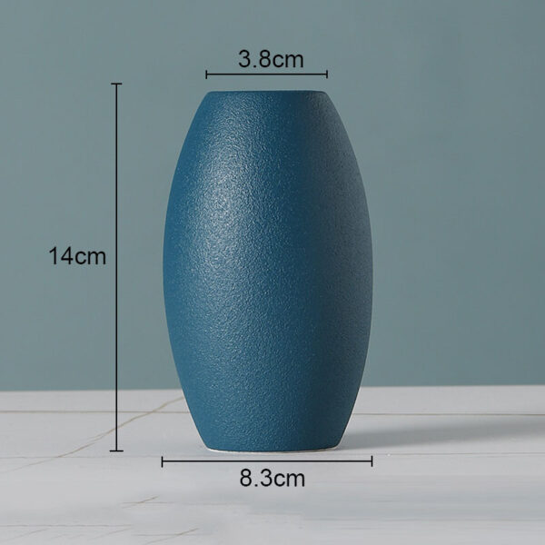 Solid Color Ceramic Vases - Image 8