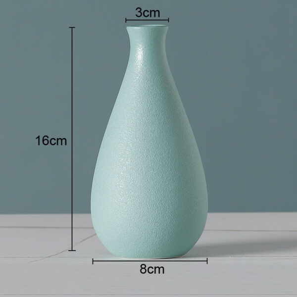 Solid Color Ceramic Vases - Image 9